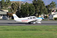 N16497 @ SZP - 1973 Piper PA-28-235 CHARGER, Lycoming O-540-D4B5 235 Hp, landing roll Rwy 04 - by Doug Robertson