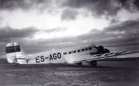 ES-AGO @ EETN - Bought and used in 1940 by Estonian Aviation Company AGO. When Estonia was  annexed and incorporated into USSR, yhe plane was relocated somewhere to Russia and disappeared there. The new tail number in USSR is unknown. - by unknown (archive photo before WWII)