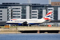 G-LCYE @ EGLC - About to depart from London City Airport. - by Graham Reeve