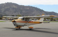 N2859Q @ SZP - 1971 Cessna 172 SKYHAWK, Lycoming O-320-E2D 150 Hp, taxi back - by Doug Robertson