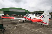 F-AZKI @ LFBD - Scottish Aviation Bulldog T.1, Static display, Bordeaux-Mérignac Air Base 106 (LFBD-BOD) Open day 2017 - by Yves-Q