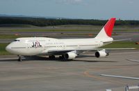 JA8083 @ RJCC - One of JAL's domestic B744's - by FerryPNL
