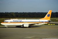 D-AHLJ @ EDDK - Boeing 737-4K5 - HF HLF Hapag Lloyd Flugdienst - 24125 - D-AHLJ - 03.10.1989 - CGN - by Ralf Winter