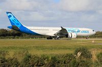 F-WTTE @ LFRB - Airbus A330-941 neo, Taxiing rwy 07R, Brest-Bretagne airport (LFRB-BES) - by Yves-Q