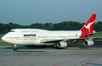 VH-OJK @ WSSS - Arrival of Qantas B744. - by FerryPNL