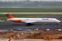 SX-BEU @ EDDL - Euro Air MD83 departing DUS - by FerryPNL