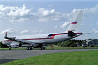 CCCP-64006 @ EGLF - CCCP-64006   Tupolev Tu-204-100 [1450743164006] (Bravia) Farnborough~G 11/09/1992 - by Ray Barber