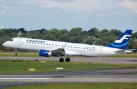 OH-LKE @ EDDL - Finnair ERJ190 landing - by FerryPNL