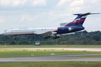 RA-85643 @ EDDL - Aeroflot TU154 landing - by FerryPNL