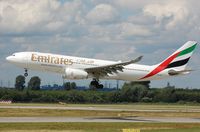 A6-EAH @ EDDL - Landing of Emirates A332 - by FerryPNL