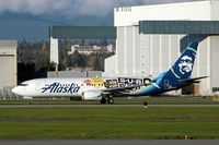 N587AS @ YVR - Port view of Sub Pop . Compare to starboard view. - by Manuel Vieira Ribeiro