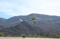 N8356S @ SZP - 1965 Cessna 182H SKYLANE, Continental O-470-S  230 p, takeoff climb Rwy 22 - by Doug Robertson