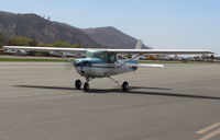 N704JH @ SZP - 1976 Cessna 150, Continental O-200 100 Hp, taxi back - by Doug Robertson
