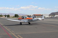 N3040G @ SZP - 1961 Forney F-1A AIRCOUPE, Continental O-200 100 Hp upgrade by STC from original C90, taxi to Fuel Dock - by Doug Robertson