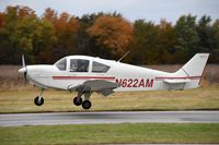 N622AM @ KVAY - The student pilot is just seconds away from making an absolutely perfect landing. - by Steven Holzinger