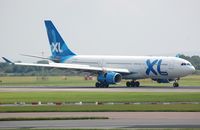 F-GRSQ @ EGCC - Arrival of XL A332 - by FerryPNL