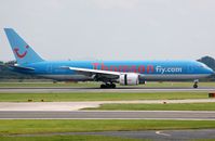 G-OBYD @ EGCC - Arrival of Thomson B763 - by FerryPNL