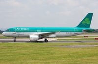EI-DEO @ EGCC - Aer Lingus A320 in its original colors. - by FerryPNL