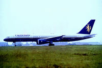 G-BPEB @ EGPK - G-BPEB   Boeing 757-236 [24371] (Caledonian Airways) Glasgow-Prestwick~G 22/05/1992 - by Ray Barber