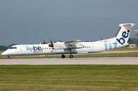 G-JEDJ @ EGCC - Flybe DHC8 - by FerryPNL