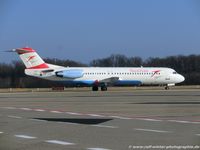 OE-LVL @ EDDK - Fokker 100 F28-0100 - VO TYR Austrian Arrows 'Odessa' - 11404 - OE-LVL - 17.02.2016 - CGN - by Ralf Winter