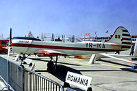 YR-IKA @ LFPB - YR-IKA   Yakovlev Yak-52 [811413] Paris-Le Bourget~F @ 13/06/1981. From a slide. - by Ray Barber