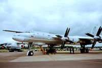 20 BLACK @ EGVA - 20 black   Tupolev TU-95MS Bear H [1000211834108] (Russian Air Force) RAF Fairford~G 24/07/1993 - by Ray Barber