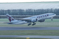 A7-BFD @ VIE - Qatar Airways Cargo Boeing 777-200 - by Thomas Ramgraber