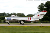 N1713P @ KOSH - PZL Mielec Lim-5 (MiG-17F)  C/N 1C1713, N1713P