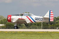N60734 - North American SNJ-2 Texan  C/N 2032 - Geico Skytypers, N60734 - by Dariusz Jezewski www.FotoDj.com