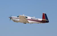 N201CD @ KOSH - Mooney M20J