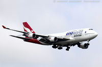 VH-OEF @ KJFK - Boeing 747-438/ER - Oneworld (Qantas)   C/N 32910, VH-OEF - by Dariusz Jezewski www.FotoDj.com