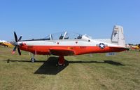 165998 @ KOSH - Raytheon T-6A - by Mark Pasqualino