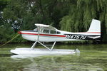 N4757U @ 96WI - 1965 Cessna 180H, c/n: 18051457 - by Timothy Aanerud