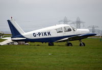 G-PIKK @ EGTR - Piper PA-28-140 Cherokee propless at Elstree. - by moxy
