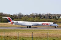 F-HMLL @ LFRB - Bombardier CRJ-1000, Take off run rwy 07R, Brest-Bretagne airport (LFRB-BES) - by Yves-Q
