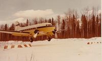 CF-HBX - Flown by Lorne Christensen
Landing at Fort Liard - by HBC Manager