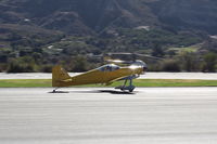 N406L @ SZP - PROVO VANs RV-6, Lycoming O-320 160 Hp, landing roll Rwy 22, Young Eagles Flight - by Doug Robertson