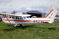 G-BMZV @ EGHS - G-BMZV   Cessna 172P Skyhawk [172-75099] Henstridge~G 19/04/1993. From a slide. Written off near Compton Abbas~G 21-11-1996. - by Ray Barber
