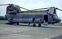 ZA709 @ EGVP - ZA709   Boeing Vertol CH-47C Chinook HC.2 [M7028] (Royal Air Force) Middle Wallop~G @ 24/07/1982 - by Ray Barber