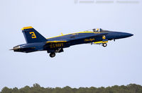 163439 @ KNKT - F/A-18C Hornet 163439  from Blue Angels Demo Team  NAS Pensacola, FL - by Dariusz Jezewski www.FotoDj.com