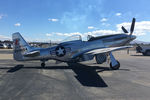 N4223A @ LVK - 2018 Livermore Airport Open House, North American P-51D Mustang, c/n: 44-84864 - by Timothy Aanerud