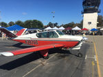 N3826B @ LVK - 2018 Livermore Airport Open House, 1955 Beech F35, c/n: D-4091 - by Timothy Aanerud