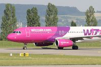HA-LPM @ LFSB - Airbus A320-232, Taxiing to holding point rwy 15, Bâle-Mulhouse-Fribourg airport (LFSB-BSL) - by Yves-Q