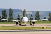 HB-JZM @ LFSB - Airbus A319-111, Taxiing to holding point rwy 15, Bâle-Mulhouse-Fribourg airport (LFSB-BSL) - by Yves-Q