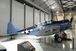 N93RW @ KEFD - Douglas A-24B, displayed as an SBD Dauntless at the Lone Star Flight Museum, Houston TX - by Ingo Warnecke