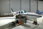 N124TJ @ KEFD - Beechcraft 58 Baron at the Lone Star Flight Museum, Houston TX