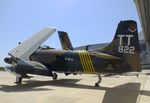 N91945 @ KEFD - Douglas AD4 / A-1D Skyraider at the Lone Star Flight Museum, Houston TX