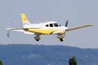 HB-PQL @ LFSB - Piper PA-28-181 Archer II, Landing rwy 15, Bâle-Mulhouse-Fribourg airport (LFSB-BSL) - by Yves-Q