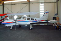 HB-LQQ @ LSZL - HB-LQQ   Piper PA-34-200T Seneca II [34-7670281] Locarno~HB 21/07/2004 - by Ray Barber